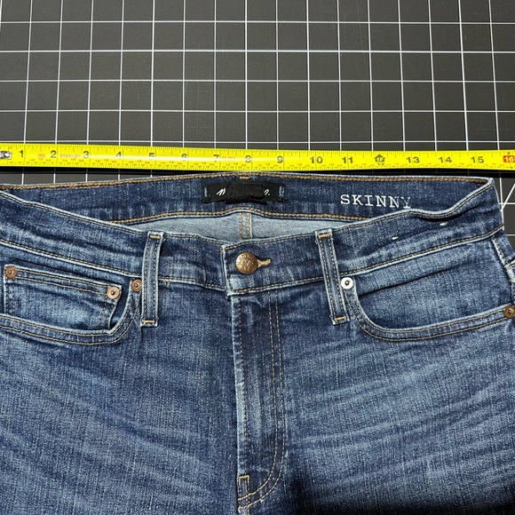 Madewell Blue Denim Skinny Jeans - Picture 4 of 6